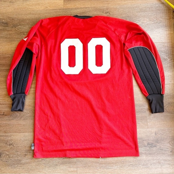 Adidas Soccer Goal Keeper Jersey Red Size Medium - Picture 7 of 7